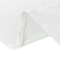 thumbnail image 4 of Balsa Circle 60" Spandex 5 Feet Round Fitted Stretchable Tablecloth White, 4 of 5