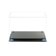 thumbnail image 5 of Versatile Deluxe Clear Acrylic Display Case - Large Rectangle Box with Blue Risers 18" x 14" x 12" (A014-BLR), 5 of 7