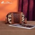 thumbnail image 7 of Montana West Cow Print Crossbody Bag for Women Western Tooled Design with Built in Card Holder, Stylish and Functional Purse, Leopard, 7 of 7