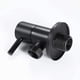 thumbnail image 3 of G1/2 Brass Black Angle Valve European Kitchen Bathroom Faucet Hot And Cold Water Stop Valve Water Heater Inlet Water Valve, 3 of 5