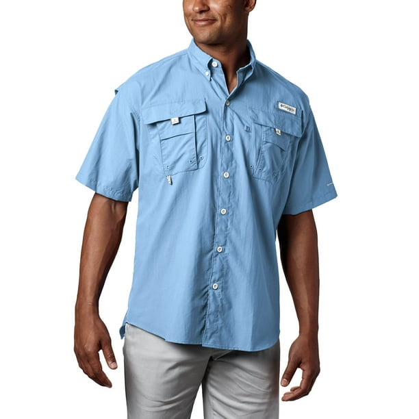 Columbia Men's Bahama II Short Sleeve Shirt Tall, SAIL, XLT
