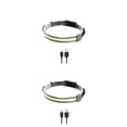 thumbnail image 3 of Faro de Camping Naiovety COB USB ajustable impermeable manos libres 1 Uds PC, 3 of 6