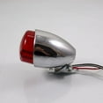 thumbnail image 5 of Motorcycle Motorbike LED Brake Stop Running Tail Light Lamp Cafe Racer Bobber Cruiser Chopper Old School Rat Vintage Retro Custom Clubman, 5 of 9