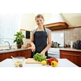 thumbnail image 7 of ROYALE LINENS 2 Pack Adjustable Bib Apron with 2 Pockets - Chef Cooking Kitchen Aprons for Women Men Chef (Pack Of 2, Combo), 7 of 7