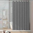 thumbnail image 5 of 180x180cm Basics Rideau de douche motifs chevrons-M, 5 of 5