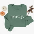 thumbnail image 5 of Busydd Christmas Sweatshirts for Women Trendy Round Neck Print Womens Long Sleeve Tops Casual Comfortable Cotton Xmas Graphic Women's Sweatshirts L, 5 of 6