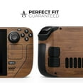 thumbnail image 2 of Design Skinz - Compatible with Steam Deck - Skin Decal Protective Scratch-Resistant Removable Vinyl Wrap Cover - Rough-Cut Wood Plank, 2 of 5