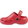 thumbnail image 2 of Toddlers' Beach Dawgs Clogs - Red, 2 of 8