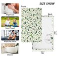 thumbnail image 6 of Yayeee 100% Cotton Hand Towels for Bathroom 16" x 28" Soft Absorbent Kitchen Towel, Green Triangles Pattern, 6 of 7