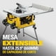 thumbnail image 4 of Sierra Circular de Mesa Portátil Stanley Extensible hasta 660mm con Motor de 1800W SST1801, 4 of 6