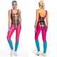 thumbnail image 3 of Conjunto de 6 leggings para adultos de los años 80 y 90, disfraz retro para Halloween, ropa deportiva, diadema, trajes para mujer, traje de carnaval, 3 of 5