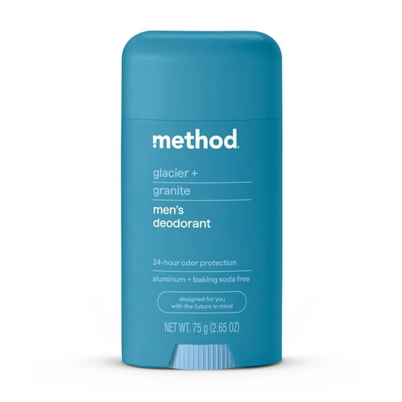 Deodorant Method Glacier + Granite, protección contra olores durante 24 horas