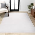 thumbnail image 4 of JONATHAN Y CARMEL 5 x 8 Area Rug, Cole Minimalist Pinstripe - White/Silver, CAR101C-5, 4 of 8