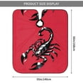 thumbnail image 3 of Scorpion Pattern Barber Cape 66"x55" Salon Hair Cutting Haircut Cape Color Capes Stylist HairdresserApron, 3 of 7