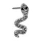 thumbnail image 1 of Piercing de nariz de serpiente de acero inoxidable en forma de L, piercing de nariz con bisagra y cierre de clic, piercing de labio, piercing de arco de ojo, piercing de ombligo, piercing de oreja, 1 of 7