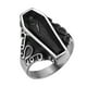 thumbnail image 3 of Anillo de ataúd humano Gótico Retro Personalizado Cool Metal Cóctel Joyería Regalo Anillos de Anillo de declaración para hombres Mujeres Pareja 8 Fernando Anillo de ataúd humano, 3 of 7
