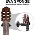 thumbnail image 2 of 3 Pack Guitar Wall Mount, Hard Lock Guitar Wall Mount With Wall Cushion_cc, 2 of 5