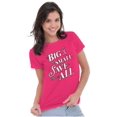 thumbnail image 3 of Save Them All Breast Cancer Awareness Womens Slim Fit Graphic Tee Brisco Brands S, 3 of 5