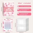 thumbnail image 3 of Carpeta transparente A5 PVC Mini carpeta portátil hoja suelta cuaderno presente, 3 of 9