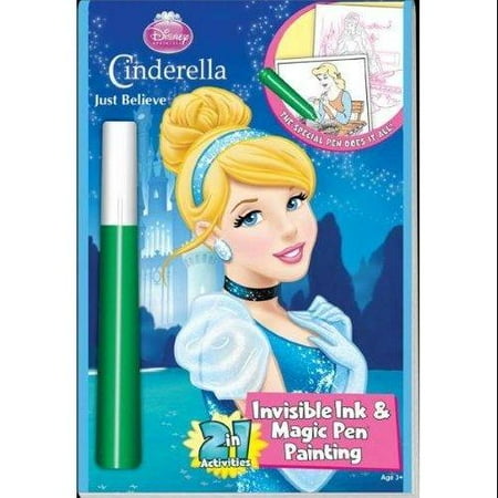 Cinderella Magic - Cinderella Invisible Ink & Magic Pen Painting - Book 1