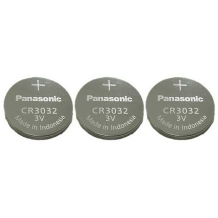 Panasonic Battery, Lithium Button Cell Cr3032- Cr 3032 (3 Pieces)