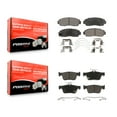 thumbnail image 1 of Positive Plus Front Rear Semi-Metallic Brake Pads Kit for Car 2019-2021 Acura RDX KPF-100669, 1 of 8