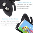 thumbnail image 4 of Samsung Galaxy Tab A7 Lite Kids Case 2021 SM-T220/T225/T227, Dteck Shockproof Light Weight Butterfly Stand Cover for Samsung Galaxy Tab A7 Lite 8.7 inch, Black, 4 of 5