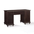 thumbnail image 2 of Crosley Furniture Palmetto Traditional Computer Rectangular Desk with Storage Drawer, Espresso, 2 of 10