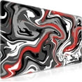 thumbnail image 1 of HAHDAXIA Gaming Mouse Pad, Fluid Pattern Mouse Pad 31.5x15.7inch Large Extended Computer Mouse Mat Keyboard Full Desk Mousepad for Gaming, Office, Home, 1 of 7