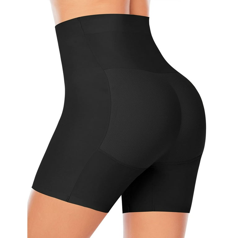 AQUTA 2 Pack Butt Lifter for Women Seamless Shapewear Padded Tummy Control  Panties Waist Trainer Body Shaper Hip Enhancer Underwear 