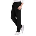 thumbnail image 2 of Men's Casual Pants Mens Spring And Autumn Sports And Leisure Casual Solid Zipper Pocket Pants Long Black 36, 2 of 8