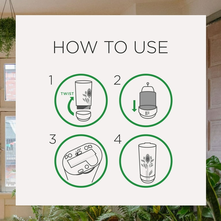  Air Wick Automatic Air Freshener Spray Starter Kit (Gadget +  Refill), Fresh Linen, Air Freshener, Essential Oils : Health & Household