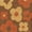 ARF14441-OCHRE BLOOM, variant on KUETH 5x7 Low Pile Flower Rug for Living Room, Machine Washable Soft Non Slip Backing Area Rug, AMBER BLOOM Rug for Bedroom Dining Room