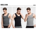 thumbnail image 2 of Minnieouse Chaleco Cómodo Transpirable Sudor Realsing Chaleco Moderno Simplemente Ocio Interior Sin Mangas Ciclismo Escalada Correr Montar Camisetas Gris oscuro M Minnieouse AP013681-13, 2 of 6