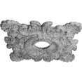 thumbnail image 3 of Ekena Millwork 18"W x 18"H x 3 1/4"ID x 1 1/2"P Crawley Ceiling Medallion (Fits Canopies up to 6 3/4"), Hand-Painted Ultra Pure White Crackle, 3 of 5