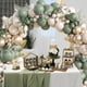 thumbnail image 5 of Kit de guirnaldas con forma de arco de globos Anjerlfu, 130 unidades, verde salvia y oro, 5 of 7