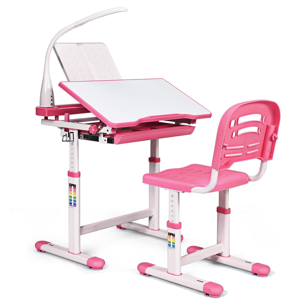mlu Baby Desk /Kids Study Table and chair Height Adjustable (Plastic) - Buy  Baby Care Products in India