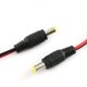 thumbnail image 3 of Conector macho/hembra de alimentación de 12 V CC, cable flexible de CC, conector de CC de 5,5 mm x 2,1 mm para monitor de vídeo, cable de cámara CCTV, tira de luz LED de 2,1 x 5,5 mm Xemadio WMJ-0791, 3 of 5
