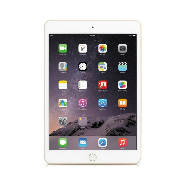 Open Box Apple 7.9-inch iPad Mini 3, Wi-Fi Only, 16GB, A-Graded, 1