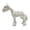 White, variant on KGJQ 3D Printed Horse Skeleton Figurines, Articulated Horse Ornaments, Movable Joints Horse Fidgety Toy for Home Office Desk Shelf Decor