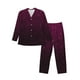 thumbnail image 1 of Balery Dark Purple Glitter Pijama para Hombre de Dos Piezas con Manga Larga, Conjunto de Dormir y Descanso Suave con Bolsillos-XX-Large, 1 of 7