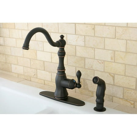 Kingston Br American Clic Naples Bronze Single Handle Kitchen Kingston Br American Clic Naples Bronze Single Handle Kitchen Faucet