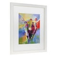 thumbnail image 2 of Richard Wallich 'Longhorn' Matted Framed Art, 2 of 4