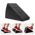 thumbnail image 3 of Bxaolu Slant Board for Calf Stretching, 5 Adjustable Angles Incline Board for Squat Wedge, 330 lbs Weight Capacity Calf Stretch Yoga Foam Wedge for Exercise, Squat, Ankle Mobility, Black, 3 of 9