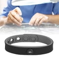thumbnail image 1 of Negative Ions Wristband, Increase Energy, Remove Static, Elastic Silicone Sport Bracelet with Adjustable Size for Electronics Manufacturing, Computer Repair, and Sports, 1 of 7