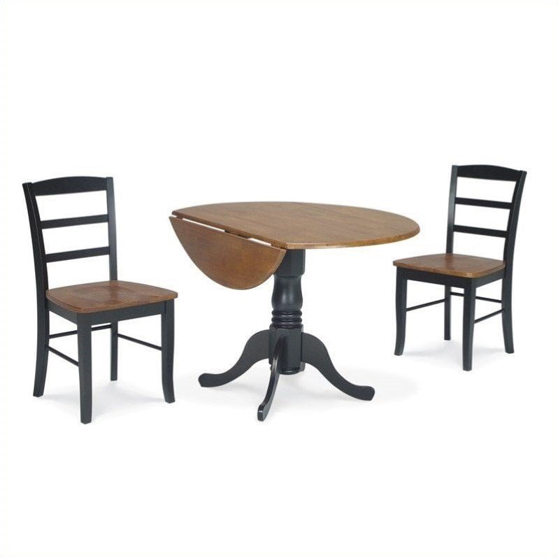 International Concepts 3 Piece Round Dining Set Walmart Canada