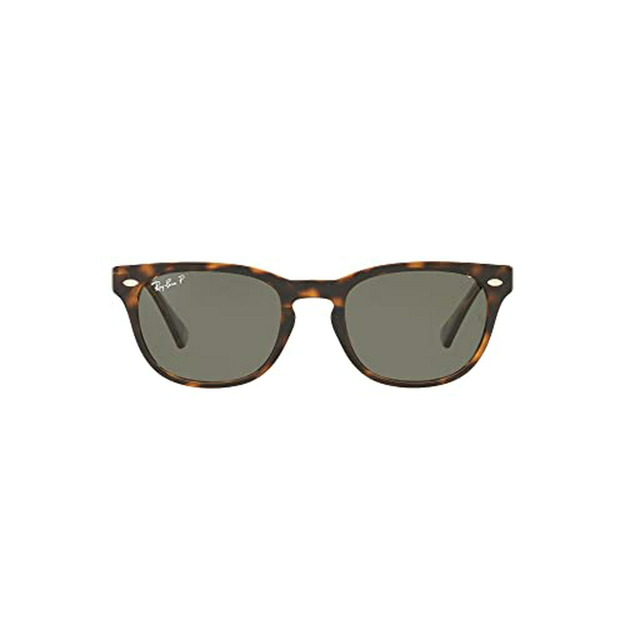 Ray-Ban RB4140 Wayfarer Sunglasses, Light Havana/Polarized Crystal