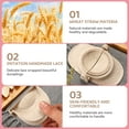 thumbnail image 6 of Qoosea Dumpling Maker Set, Empanada Maker Press with Dough Cutter, Dumpling Mold Set for Pierogi, Pastelitos, Calzone, Turnovers, Chinese Dumpling 3 Sizes-Beige, 6 of 9