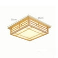 thumbnail image 2 of 35*35cm Square Indoor Tatami Ceiling-Light Chinese Japanese Grid Lamp Dimmable for Bedroom, Living Rooms, 2 of 20
