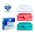 thumbnail image 1 of Juego de Sabanas Spring Air 3 Pack King Size Turquesa Coral Blanco Essence, 1 of 6